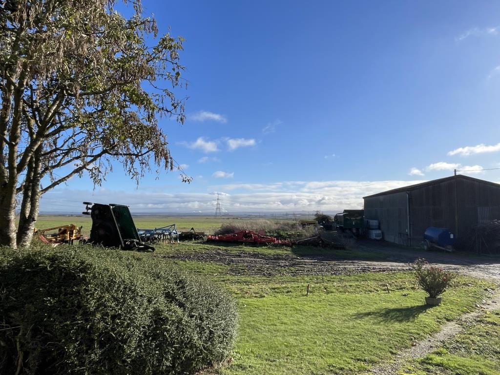 Lot: 121 - SEMI-DETACHED HOUSE FOR MODERNISATION WITH POTENTIAL FOR EXTENSION ON LARGE PLOT - View from Front of Cottage